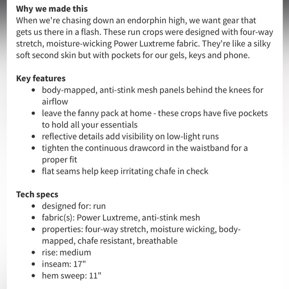 Lululemon Mod Moves Crops - Picture 10 of 10